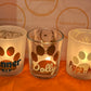 Pet Memorial, Custom Candle Holder, Paw Print Design