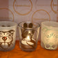 Pet Memorial, Custom Candle Holder, Paw Print Design